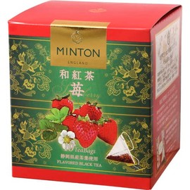 MINTON Japanese Black Tea Strawberry, 10 Bags
