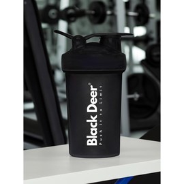 Black Deer Shaker Karıştırıcı Sporcu Protein Shaker 550 ml Siyah