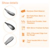 sourcing map Long Handle Spoon, 3Pcs 10.24-Inch Ice Cream Spoon,