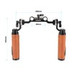 CAMVATE Rosette Handgriffe für 15 mm Rod Clamp Schienenblock DSLR