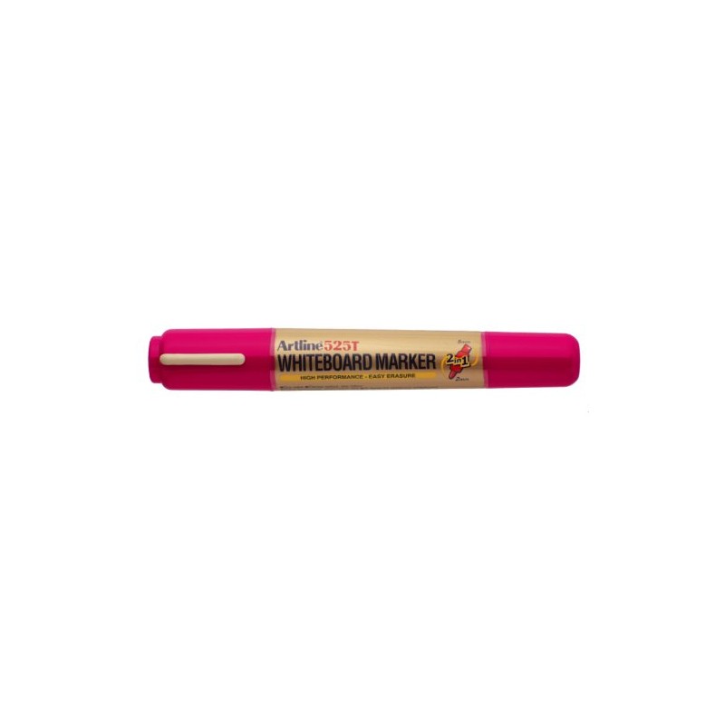 Artline Ek 525t Twin Tip Whiteboard Marker - Pink