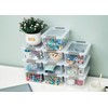 Citylife 1.3 QT 10 Pack Small Storage Bins Plastic Storage