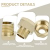 Bwintech 2 Pcs 3/4" Female to 1/2" Male BSP Thread