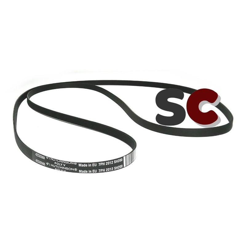 SC Solocorreas - Tumble Dryer Belt 7PH 2012 Black Hose