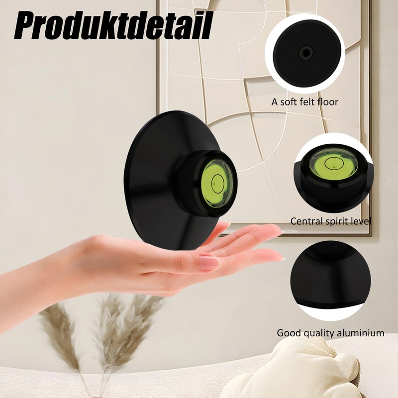 Preffair Disc Stabilizer Record Weight Turntable LP Vinyl Clamp Vibration