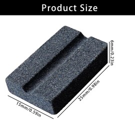 8PCS BMYUK Darts V-Sharp Sharpening Stone for Metal Dart Tips Polishing and Deburring Long-Lasting Sharpness Professional Accessories