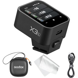 Godox X3 Godox Trigger for Leica - Godox X3 for Leica Godox X3L X3 LTTL Wireless Flash Trigger for Leica, OLED Touchscreen Flash Transmitter,Built-in Lithium Battery, Flash Trigger for Leica