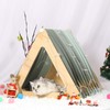 Petsfit Cat Houses for Indoor Cats,Modern Style Wood Cat House
