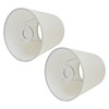 2Pcs Indoor Lamp Shade European Style Fabric Lampshade for E14