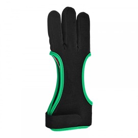 MiOYOOW Archery Glove, Breathable Archery Protective Glove, Leather Glove, Three Finger Protection for Men, Women, Youth, Beginners