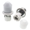 E26 to E11 Light Socket Adapter,Porcelain Standard Medium E26/E27 Screw