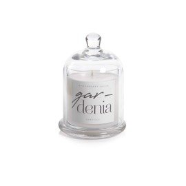 Zodax Gardenia Scented Glass Dome Jar Candle, 1 EA, Clear