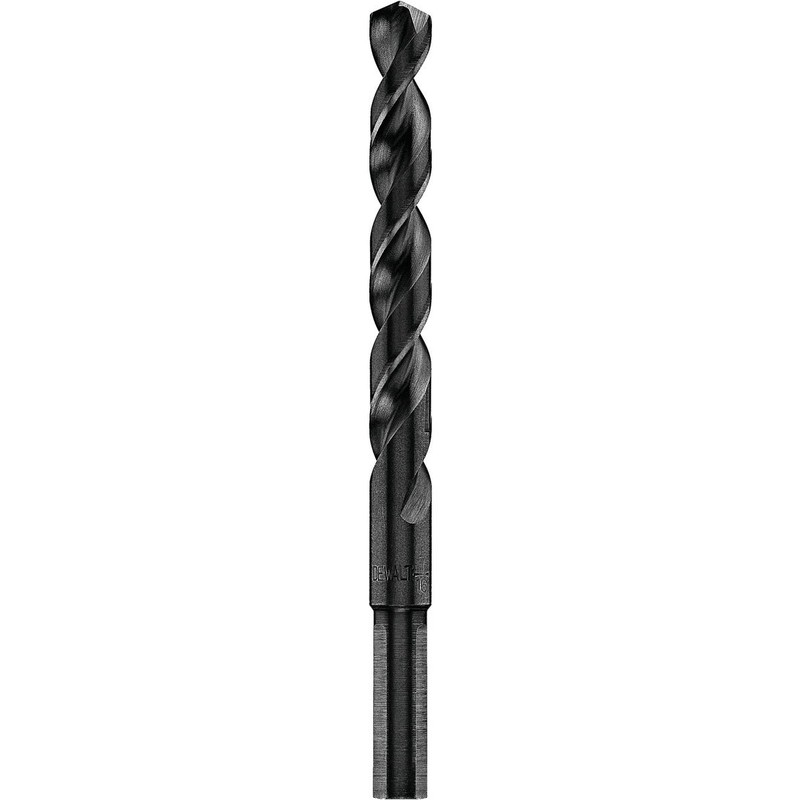 DEWALT DW1128 7/16-Inch Black Oxide 3/8-Inch Reduced Shank Split Point
