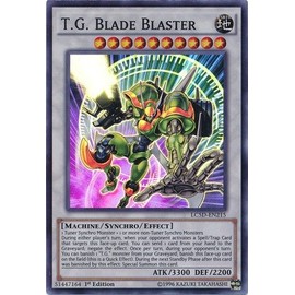 YU-GI-OH! - T.G. Blade Blaster (LC5D-EN215) - Legendary Collection 5D's Mega Pack - 1st Edition - Super Rare