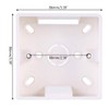 Buwei 86 x 86 PVC thickening junction box wall mount