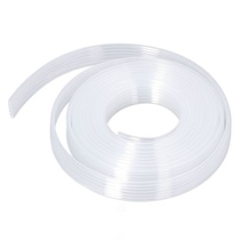 Printer Ink Pipe 6 Lines HTPE Resin Flexible Anti Aging Ink Tube Replacement Photographic Equipment (Transparent)