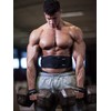 Kemket Gym Weight Lifting Neoprene Double Belt Back Lumber Support