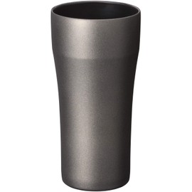 Kyocera CTB-42BK-AZ Ceramic Vacuum Insulated Tumbler, 14.2 fl oz (420 ml), Ceramic Treatment, Interior and Outer Surface, Non-Sweat Insulation, Dishwasher Safe, Ceramag Black, Black