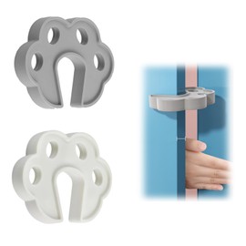 LUMOOM Pack of 2 Washing Machine Door Stop, Door Support for Washing Machine, Door Support for Front Loading Washing Machine, Door Clamp Protection, Door Support for Opening Holder