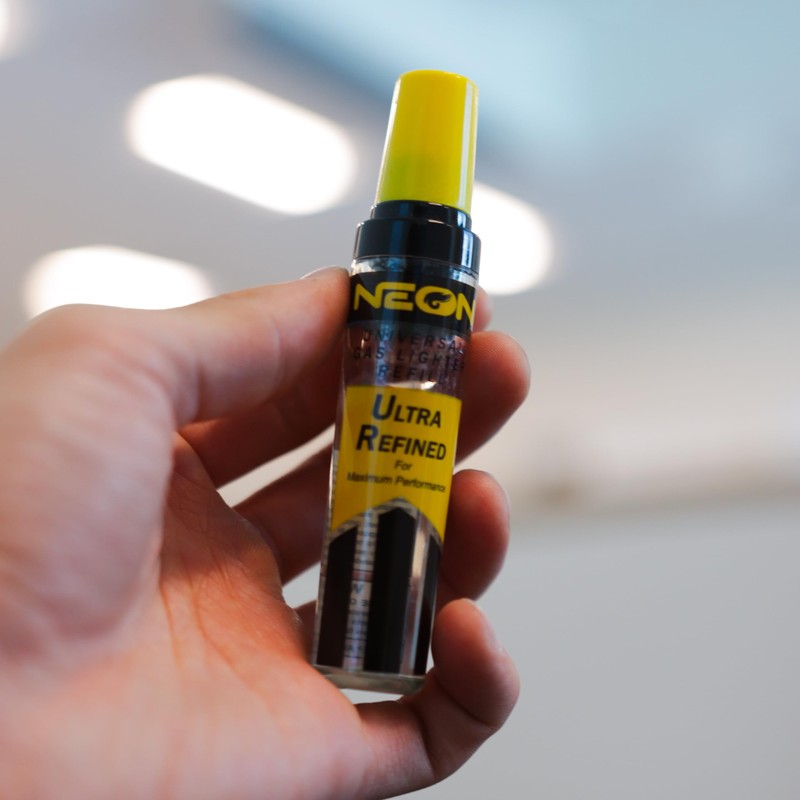 Neon Lighter Butane Fuel Refill for Refillable Butane Fuel Lighters,