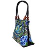 Bolso para mujer con diseño de flores bordadas, estilo clásico,