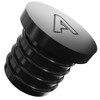 68mm / 2-11/16 inch Black Plastic Blanking End Cap Bung