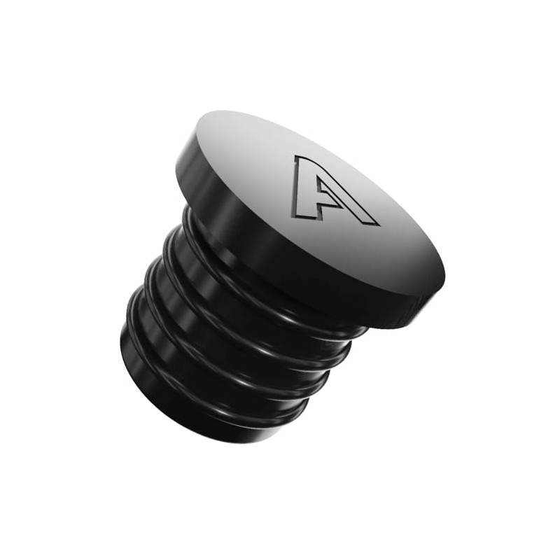 68mm / 2-11/16 inch Black Plastic Blanking End Cap Bung