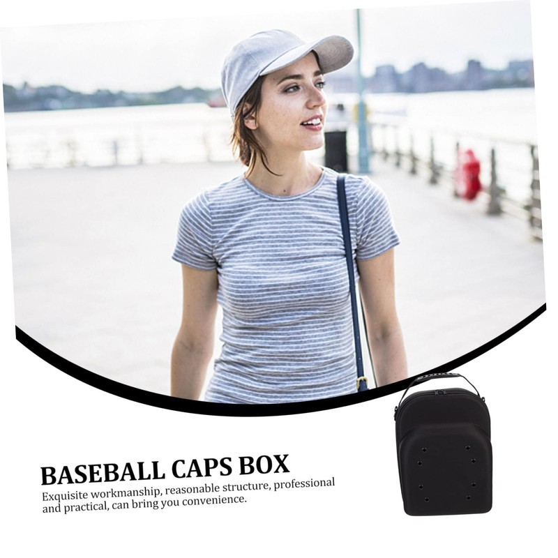ABOOFAN Hard Eva Baseball Caps Case Portable Travel Hat Organizer