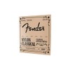 Fender Cuerdas acústicas de nailon, 130 transparentes/plateadas, extremo de bola,