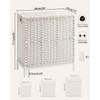 SETVSON Laundry Hamper with Lid 132 L, (35 Gallons) Clothes