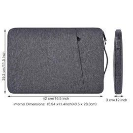 Drawing Carrying Tablet Sleeve Case for Xp-Pen Artist12 / Artist 13.3 Pro 13.3 Inch,VEIKK A15, Compatible with Wacom Cintiq 13HD Bag(Space Grey)