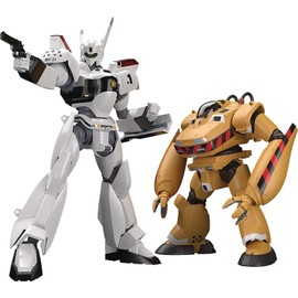 MODEROID 84812 Mobile Police Patlabor AV-98 Ingram & Bulldog Set, 1/60 Scale, PS & ABS Plastic Model