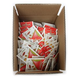 Akbar, Premium Ceylon Black Tea, Single Origin Low Elevation Tea, Paper Envelope Teabags, 200 tea-bags, frustration free bulk packaging of 200 bags