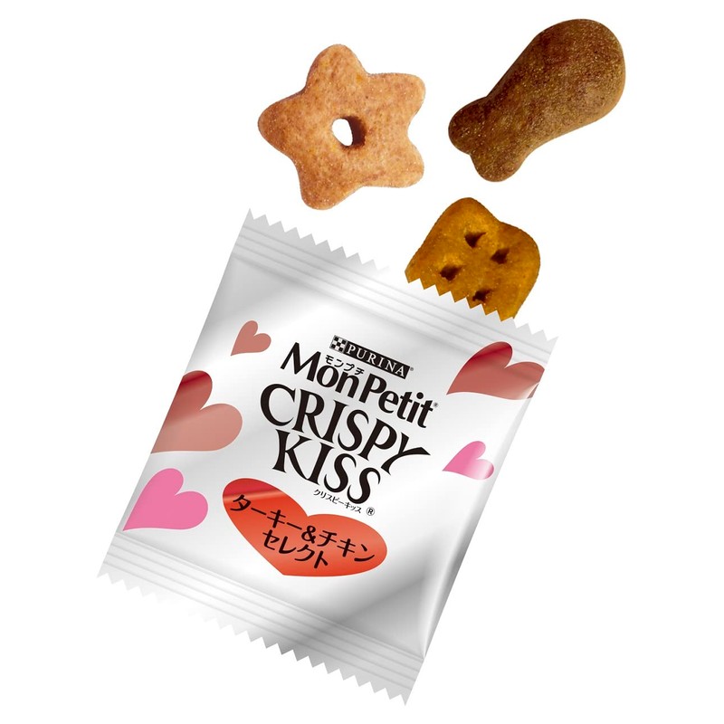 Monpetit Crispy Kiss Variety Pack, Rich Select, Turkey & Chicken