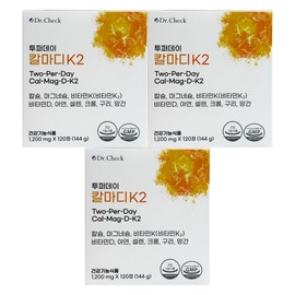 Doctor check Dr. Check Two-Four Day Calmadi K2 120 tablets (3) / 닥터체크 투퍼데이 칼마디K2 120정 3개