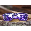 Retroxic Sunglasses for Men and Women, purple crystal