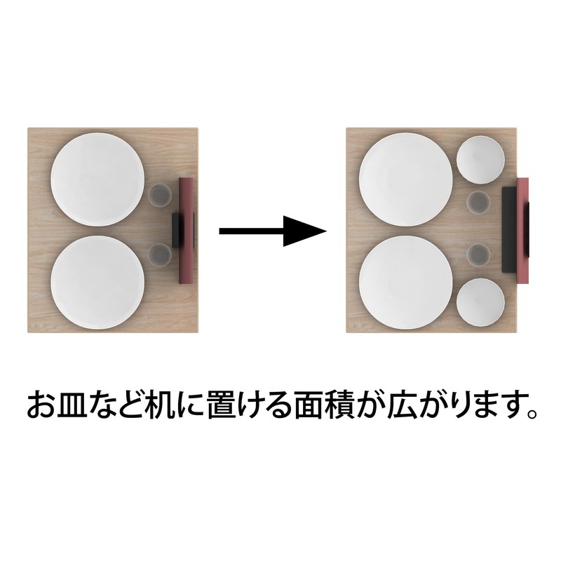 Toyoda Products CMS-1 Clamp Type Menu Book Stand, Menu Pocket,