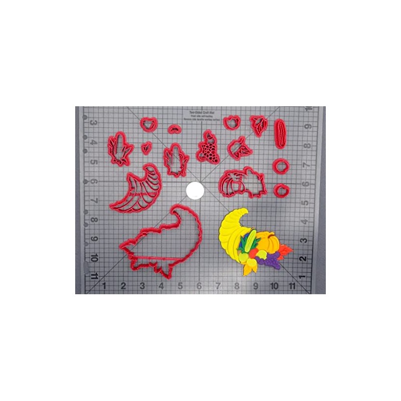 Thanksgiving - Cornucopia 266-E177 Cookie Cutter Set