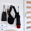 WEBI Coat Rack Wall Mounted,Coat Hooks Wall Mounted White,Coat Hanger