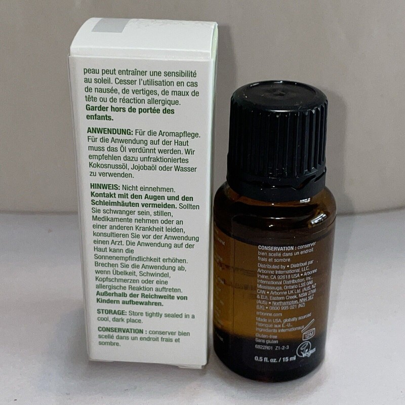Arbonne Rescue & Renew Pure Essential Oil Tea Tree 0.5