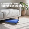 Low Rolling Stool Chair Low Roller Seat Low Stool with