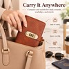 Combination Lock Cash Organizer for Budgeting – 100-Page Capacity with