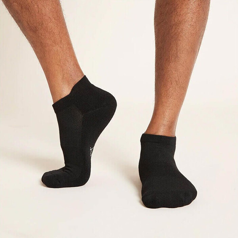 Boody Sports Ankle Socks, White / 34-40