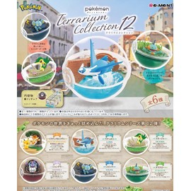 Rement Pokemon Terrarium Collection 12, Box Product, 6 Types, Approx. H 3.9 x W 2.8 x D 2.8 inches (100 x 70 x 70 x 70 mm),