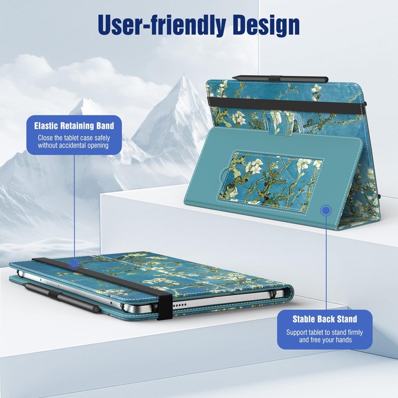 TiMOVO Universal Case for 10.1 Inch Android Tablet with Pen