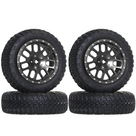 SP Dual 7 Spoke Foil for MINI-Z4X4 Jimney [Eagle Model] [#MINI-Z4X4-D7] (BK)