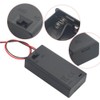 2x AA Battery Case Holder with Lead Wire Bundle Switch
