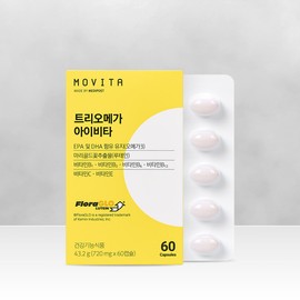 Mobita Movita Triomega Ivita Lutein rTG Supercritical Omega 3 Vitamin 1 month / 모비타 트리오메가 아이비타 루테인 rTG 초임계 오메가3 비타민 1개월
