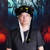 hoyuwak Plush Bat Hat Ear Moving Jumping y2k Beanie Party