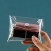 3 Pcs Mini PVC Makeup Bag Small Clear Plastic Cosmetic